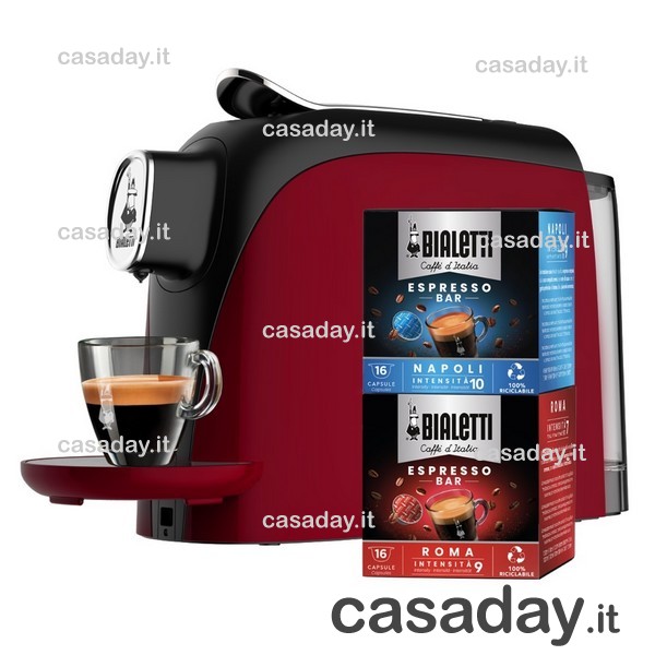 MACCHINA CAFFE' BUNDLE+32 CAPSULE bialetti
